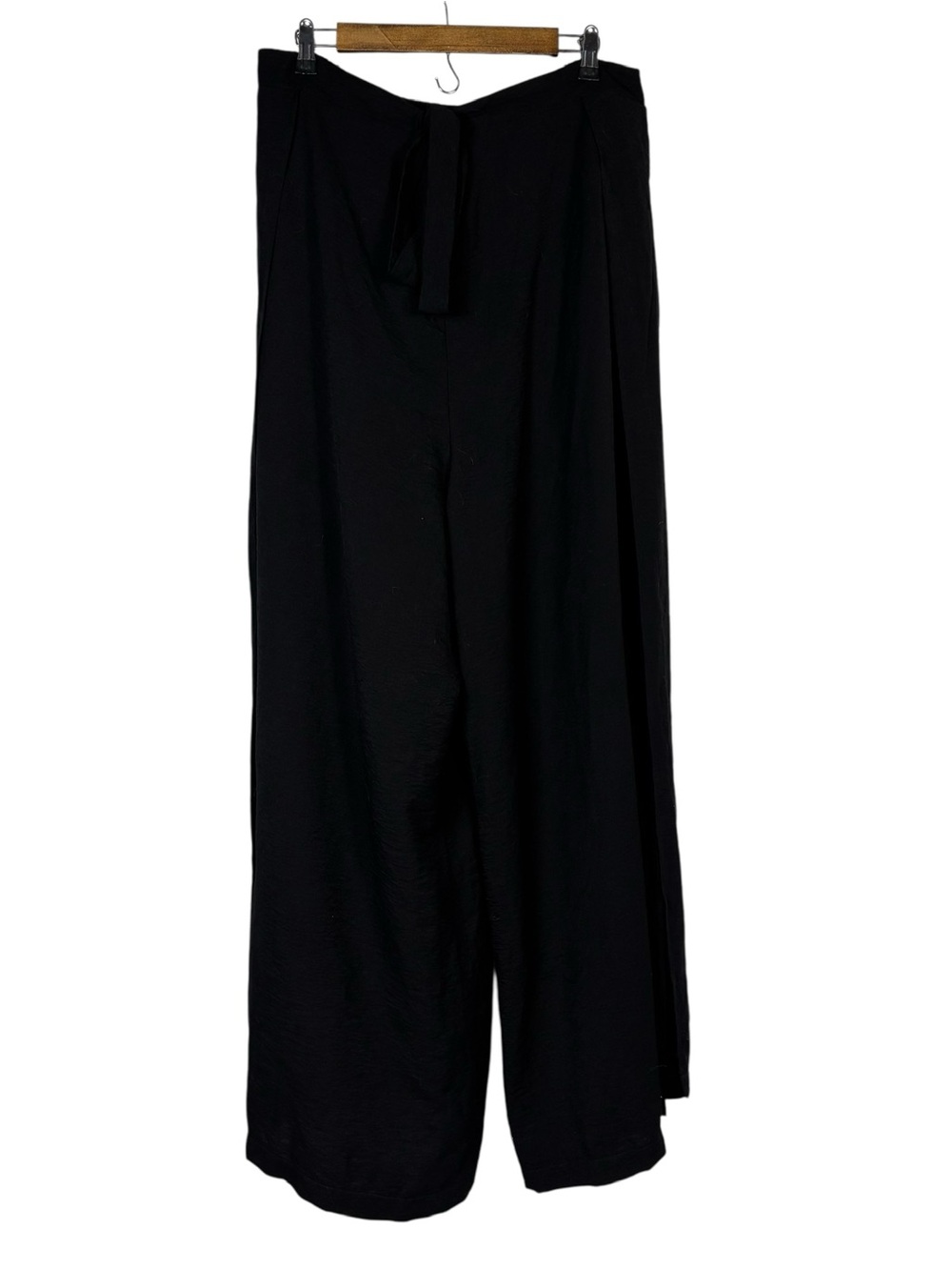 Foxblood Wide Leg Pants Black Gothic Elastic Waist Women’s 2XL